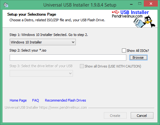 Universal USB Installer