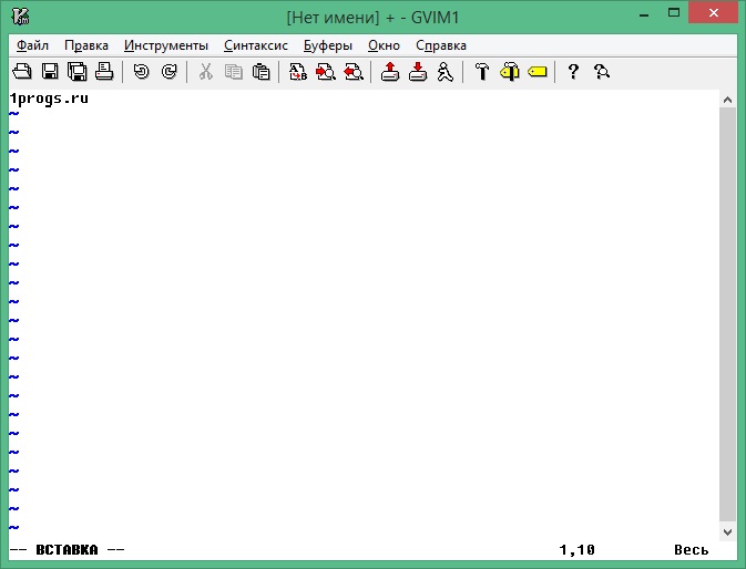 Vim editor