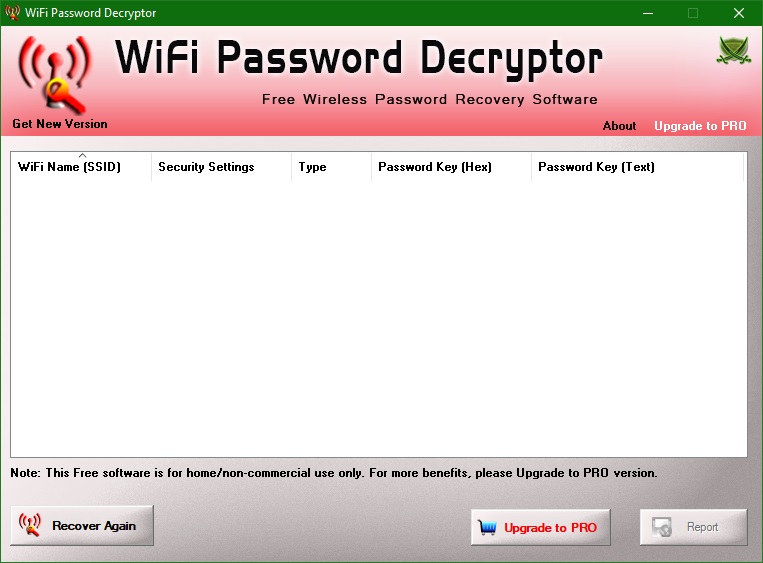 WiFi Password Decryptor